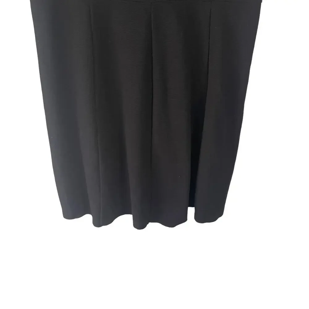 Boden Women's 18 Black Short Sleeve‎ Career Midi Dress Interview Outfit Women